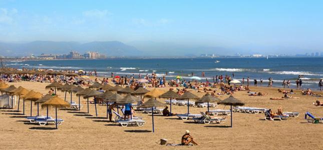Hostal Letto Dal Mare Valencia Exterior photo